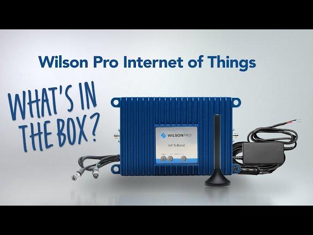 Unboxing a Wilson Pro Internet of Things Signal Booster Kit