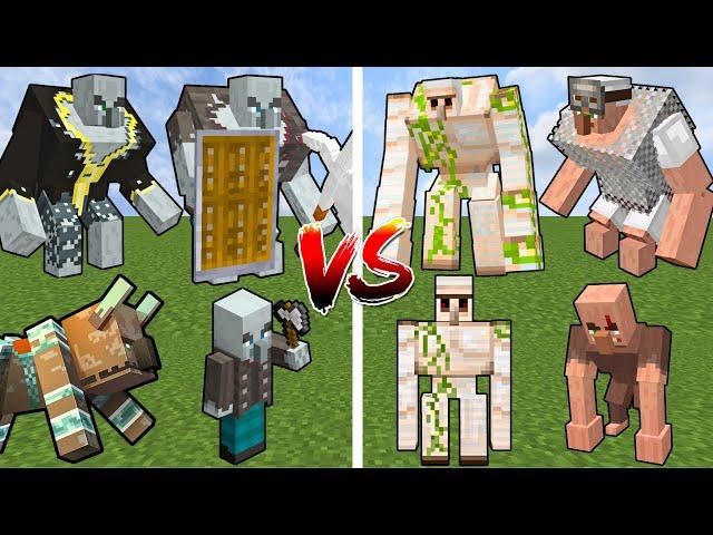 MINECRAFT RAID vs VILLAGE | Minecraft Mob Battle