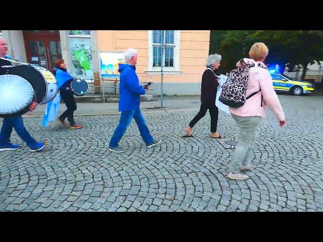 Eindrücke vom 229.Montagsspaziergang in Görlitz am 16.09.2024