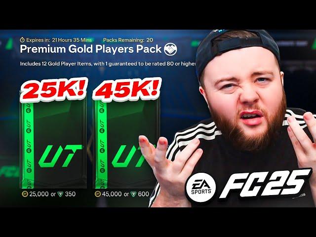 EA RELEASED 25k & 45K PROMO PACKS ALREADY?!