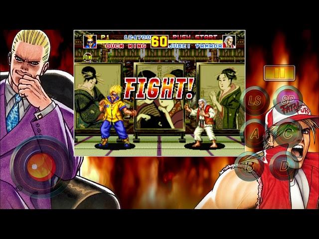 Fatal Fury Special IPhone Duck King Long game play