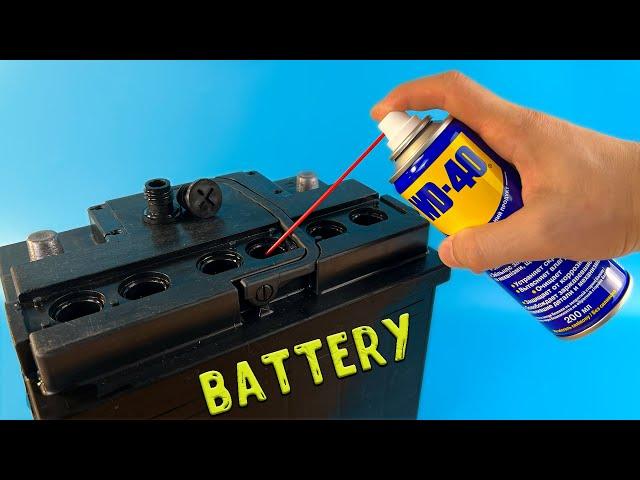 Old Battery as New in 1 minute! Amazing Repair Way that Surprised an Experienced Motorist!