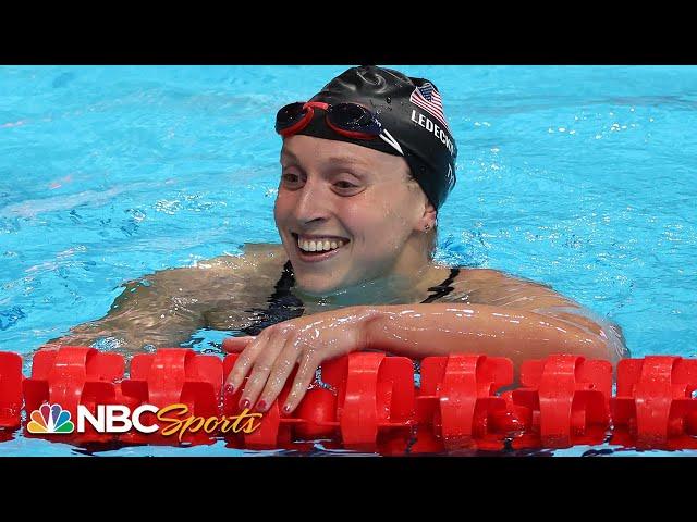 SWEET 16: Katie Ledecky's Championship record delivers 400 free title at Worlds | NBC Sports