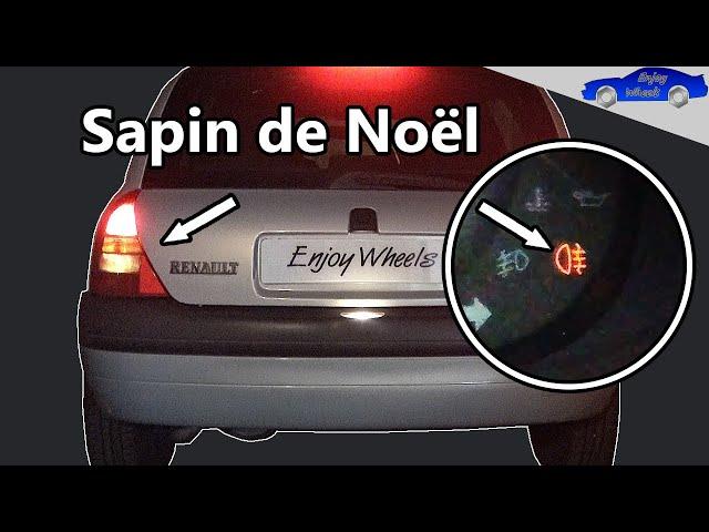 Understanding and solving faulty ground contacts. Example on rear light on Clio 2