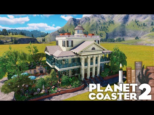 Disneyland's Haunted Mansion Facade | Planet Coaster 2