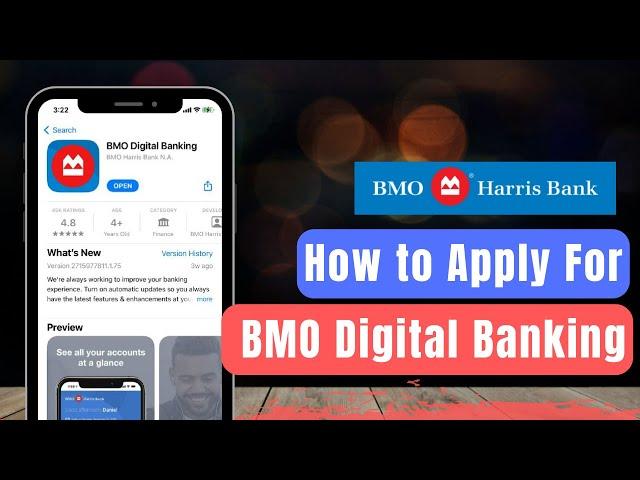 How to Sign Up / Apply for BMO Digital Banking