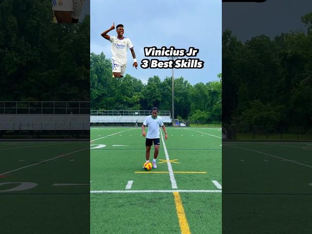 CAN YOU DO ALL 3 VINICIUS JR SKILLS #football #soccer #skills