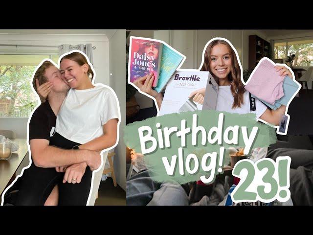 23rd birthday vlog!  + what I got for my birthday! 