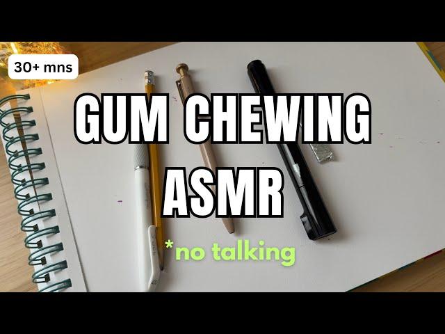 ASMR Gum Chewing  Intense Mouth Sounds [No Talking]