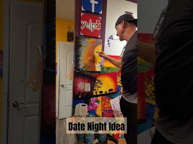 We Tried a Date Night Paint Experience