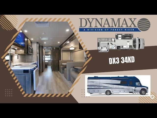 Tour the 2023 Dynamax DX3 34KD (Super C Motorhome)