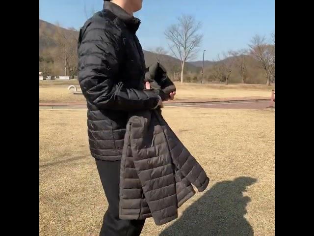 [맥건] 경량패딩 디테일 영상