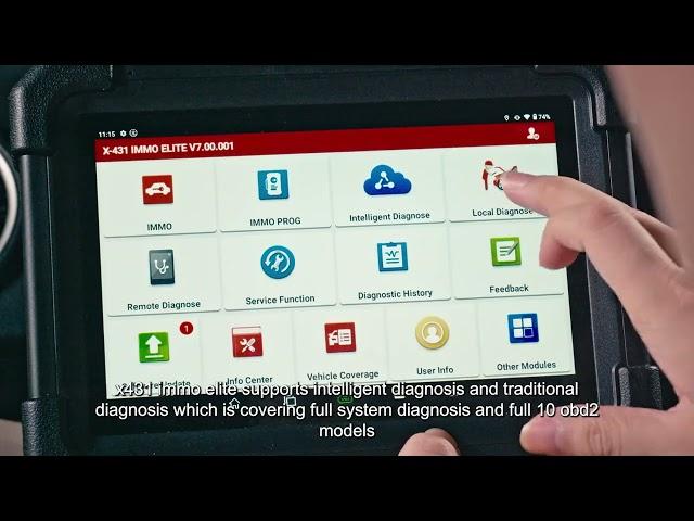 LAUNCH X431 IMMO Elite Key  Programming scan tool review