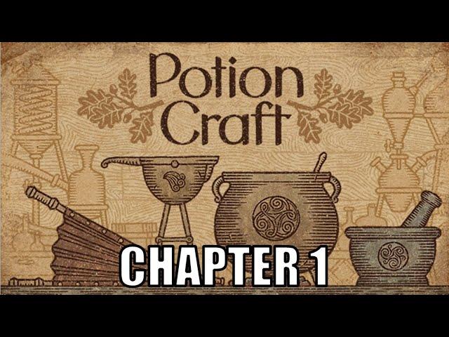 Potion Craft: Alchemist Simulator 100% Walkthrough  Part 1 - Chapter 1 + All Achievements