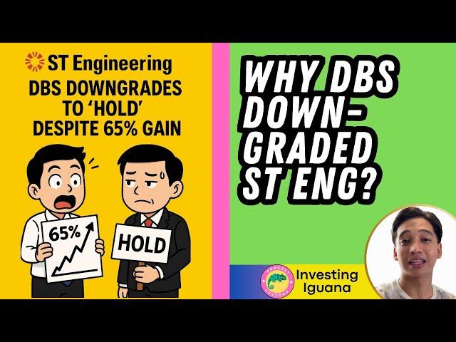 DBS Just Downgraded ST Engineering (65% Gainer): What Should YOU Do NOW?  |  EP894