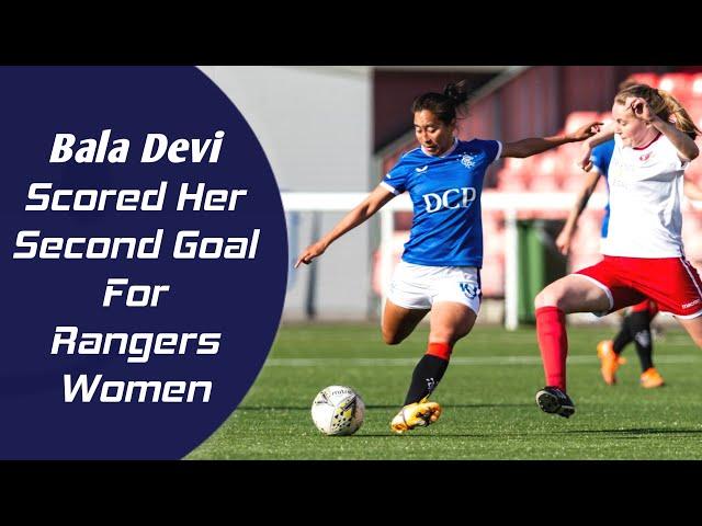 Ngangom Bala Devi Scored Her Second Goal For Rangers Women FC || Spartans VS Rangers Women 0-5