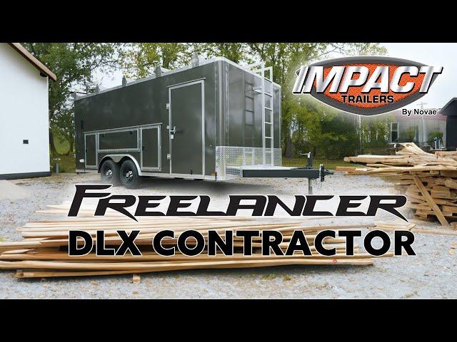 Impact Trailers | Feature Callout | Freelancer DLX Contractor Trailer