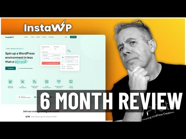 InstaWP | Long Term Review | Install WordPress in 1 Sec or LESS!