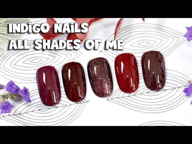 Indigo Nails 'All Shades of Me' swatches | fall 2022