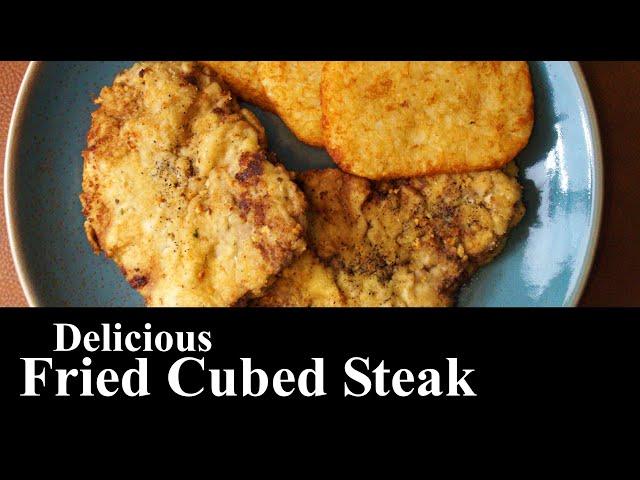 Delicious Breaded Fried Cube Steak | Cubed Steak | What’s For Dinner | The Southern Mountain Kitchen