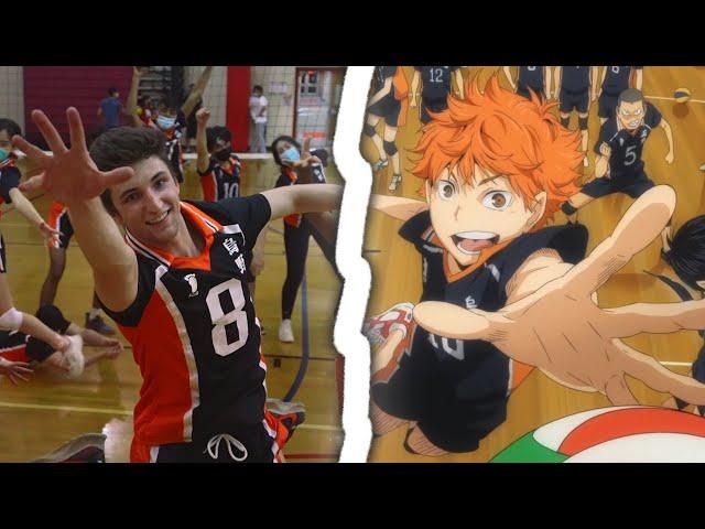 Haikyu Opening 1 but its me and my friends