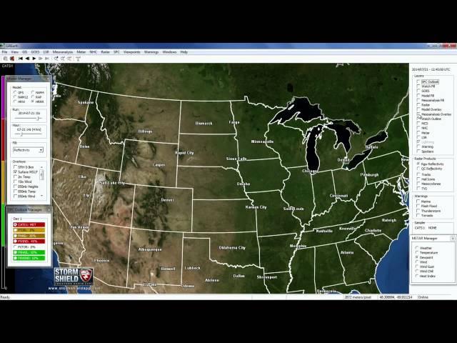 Storm Shield Forecast - July 21, 2014