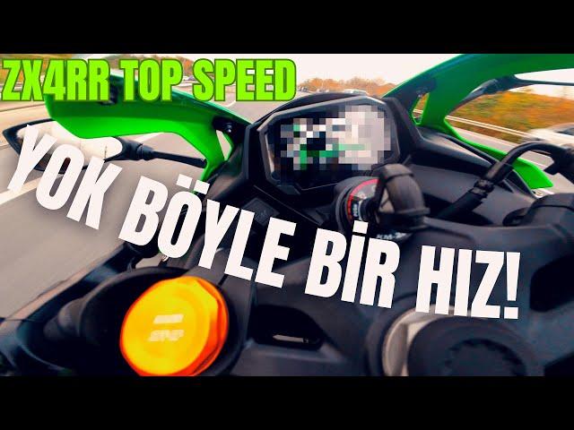 YOK BÖYLE BİR HIZ! | RODAJ BİTTİ - ZX4RR İLK GAZLAMA | Mito Motovlog