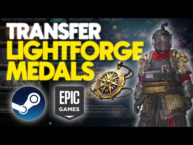 Once Human: How To TRANSFER LIGHTFORGE MEDALS To Steam/Epic!