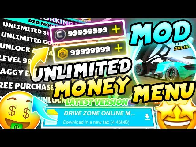 [TUTORIAL!!] Drive Zone Online Mod APK 1.1.1 - Unlimited Money  Cars Unlocked Terbaru 2024