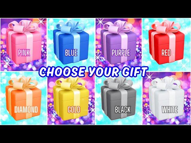 Choose YOUR Gift8 gift box challenge Pink, Blue, Purple, Red, Diamond, Gold, Black or White