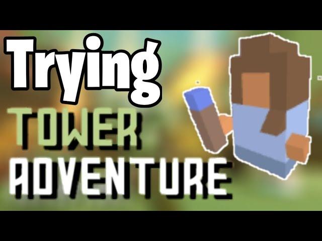 Trying out Tower Adventures for the first time! | Roblox