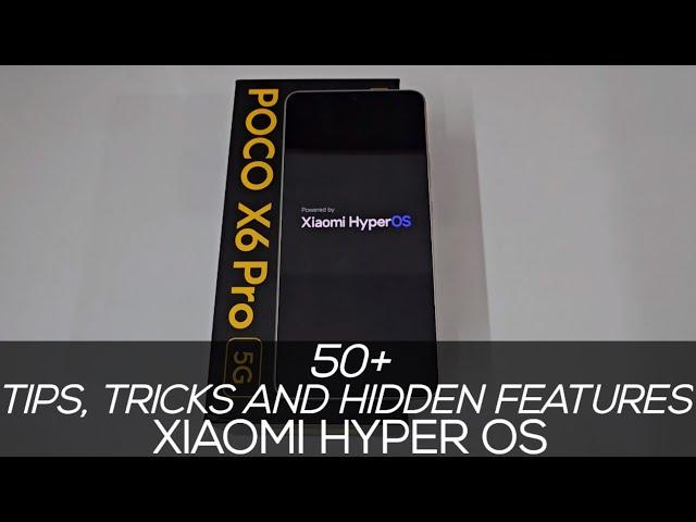 Poco X6 Pro Tips Tricks Hidden Features