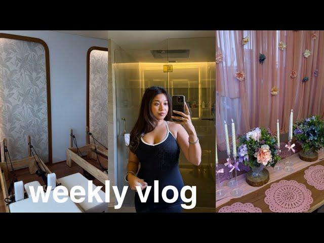 weekly vlog | new pilates studio, packing boxes & why are we moving?