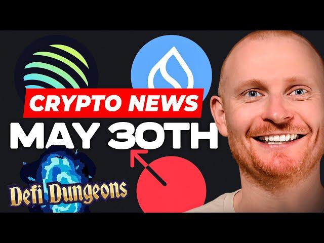 Crypto News: May 30th: BTC Analysis | Jup Stock Exchange Partnership | Sui Community Vote