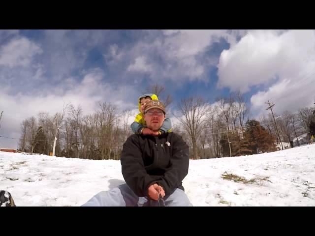 Snow Sledding