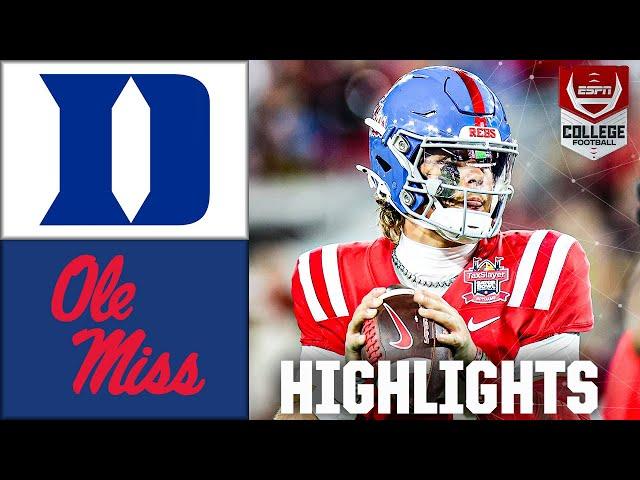 Gator Bowl: Duke Blue Devils vs. Ole Miss Rebels | Full Game Highlights | ESPN College Football