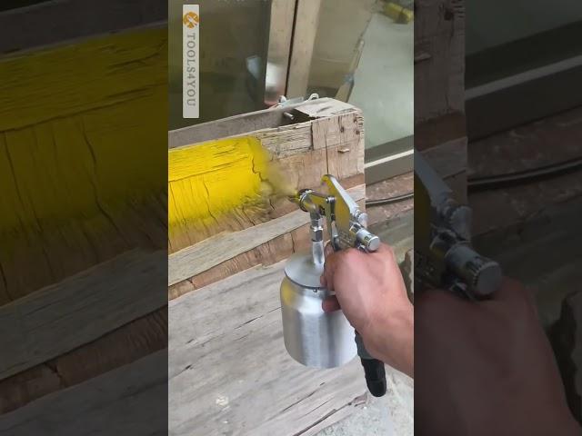 Pneumatic paint spray gun