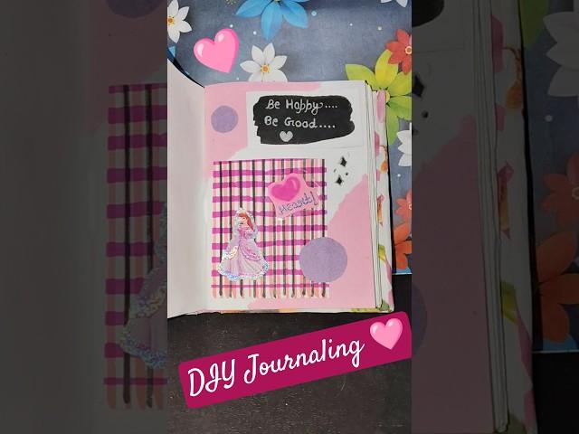 How to do journaling in our diary@Crafterkashish-19 #diy#journal #journaling#handmade#shorts#art