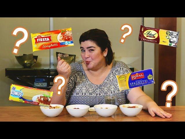 Which Spaghetti Pasta Noodles is the BEST? | Who wins? Royal, Ideal, SM Bonus or Fiesta Noodles?