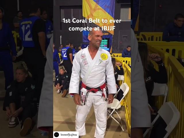 LEGEND: Megaton Dias, 1st BJJ Coral Belt to Compete at ​⁠IBJJF Worlds! HISTORIC! Follow & Share!