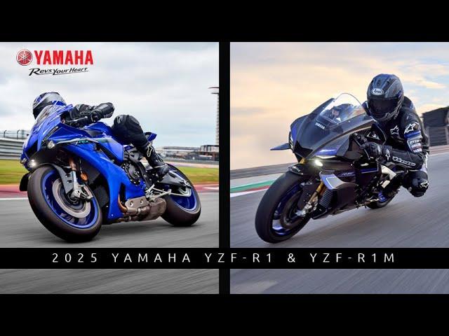 The Pinnacle of Sportbike Performance: the 2025 Yamaha YZF-R1 and the 2025 Yamaha YZF-R1M