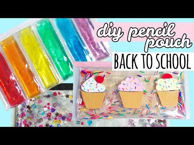 DIY Back To School Supplies | Liquid Pencil Pouches