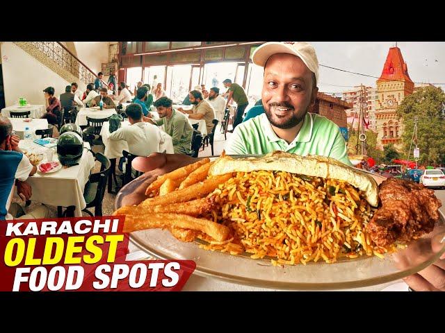 Oldest Food Spots in Karachi since 1939 | Saddar Bohri Bazar Street Food, Pakistan