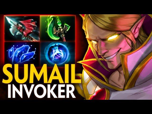 SUMAIL INVOKER EPIC 21 KILLS GAME vs ZEUS MID | Dota 2 Invoker