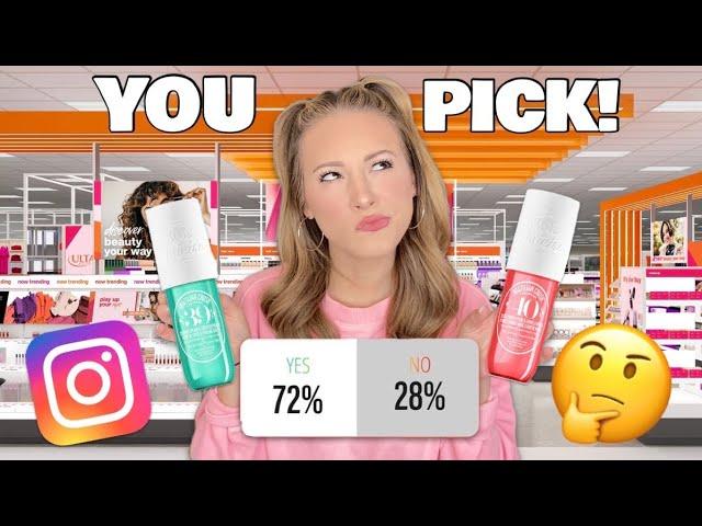 LETTING MY INSTAGRAM FOLLOWERS DECIDE WHAT I BUY AT ULTA BEAUTY! 