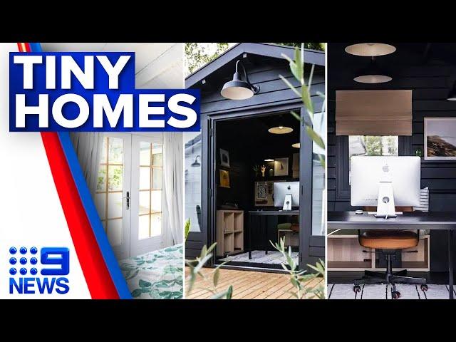 ‘Quick, cheap, and affordable’: Building a new home in under $10,000 | 9 News Australia