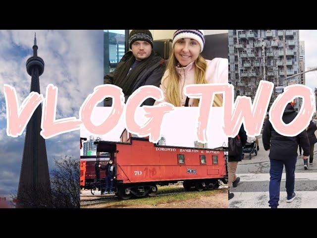 MOVING FROM UK TO CANADA VLOG TWO | TORONTO, NEW YEARS EVE, NIAGARA FALLS |