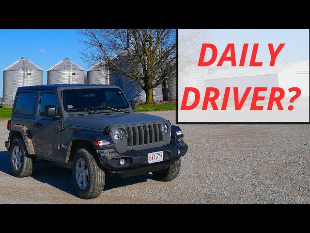 Is The Jeep Wrangler A Good Daily Driver? We Rented A Jeep Wrangler To Find Out