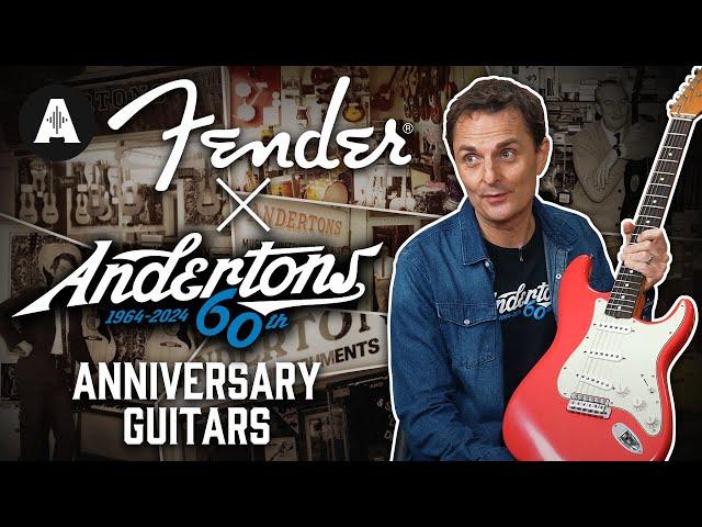 Fender Andertons 60th Anniversary Limited Edition Guitars!