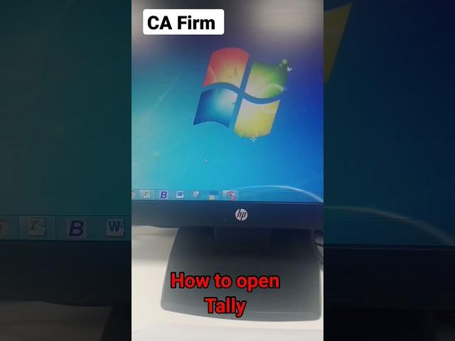 #How to open Tally # | Tally open